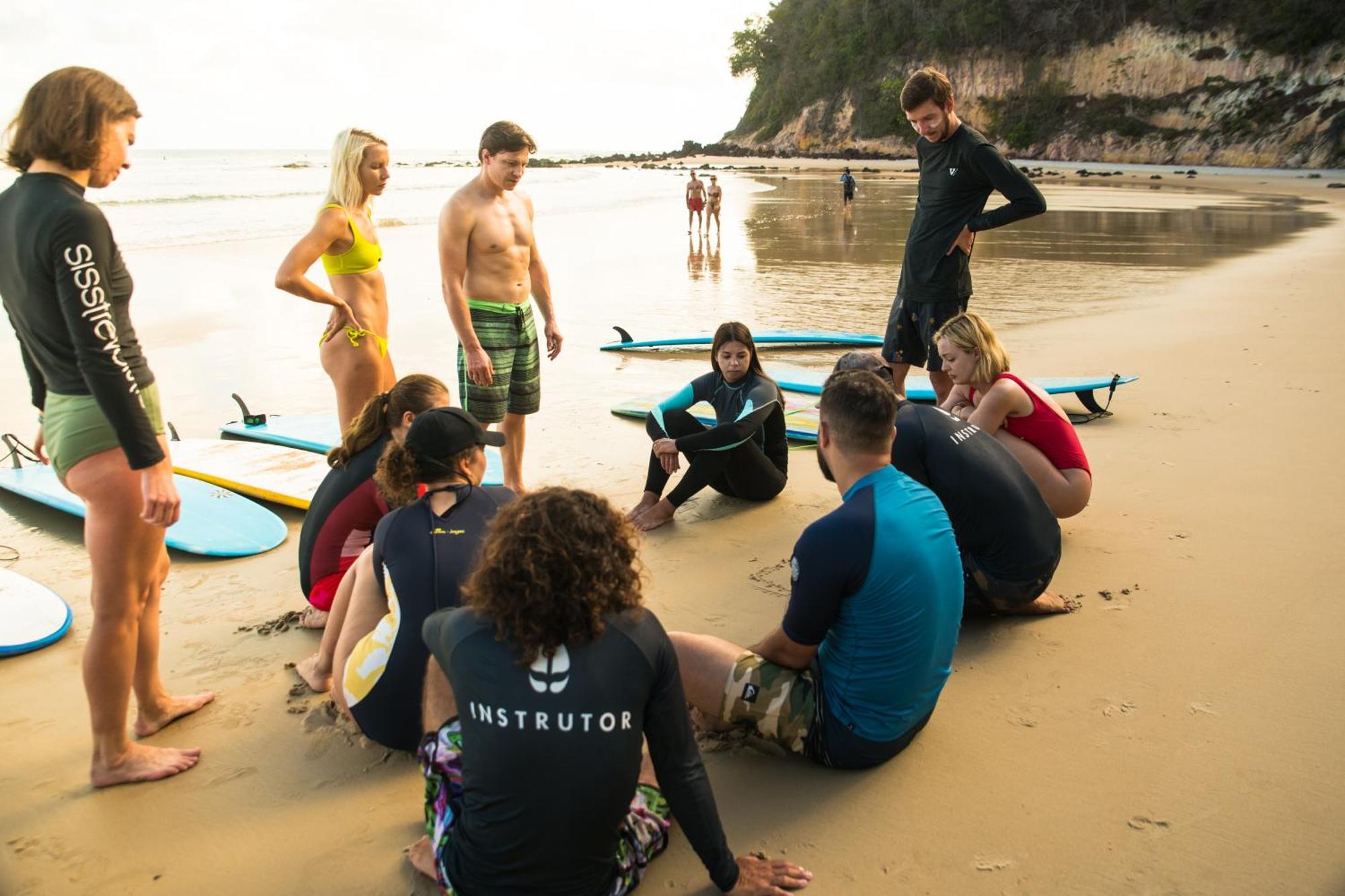 Surfcamp Arara Praia de Pipa Exterior foto