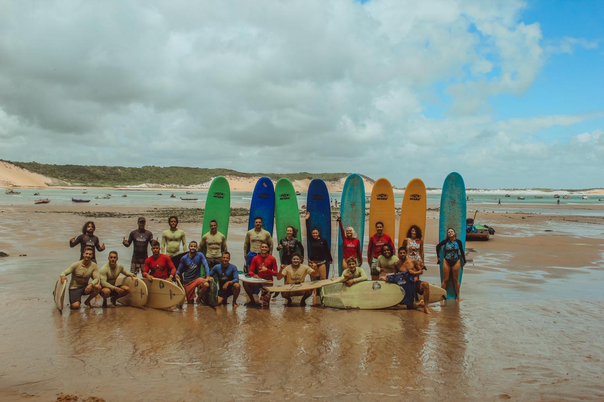 Surfcamp Arara Praia de Pipa Exterior foto