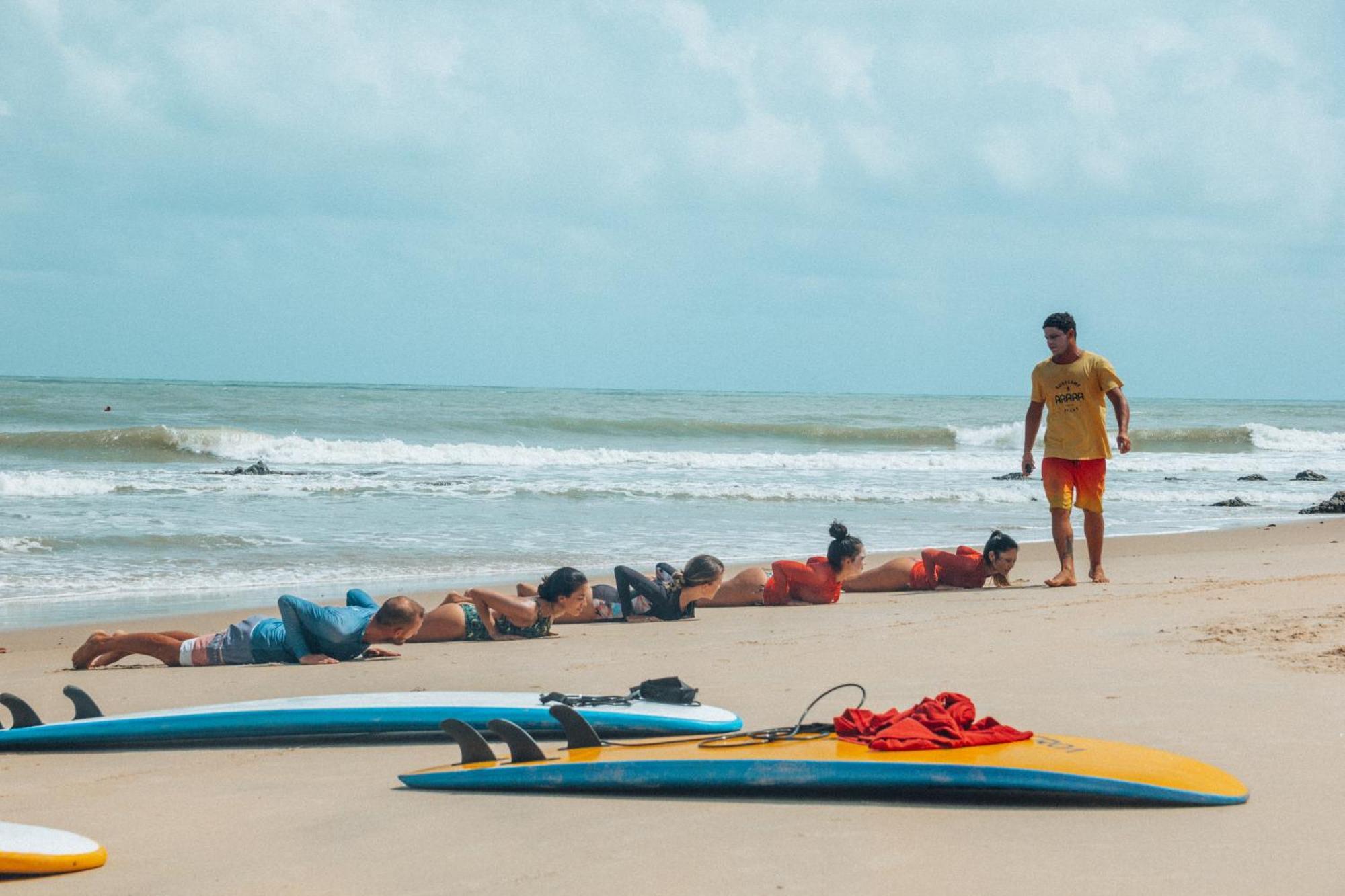 Surfcamp Arara Praia de Pipa Exterior foto