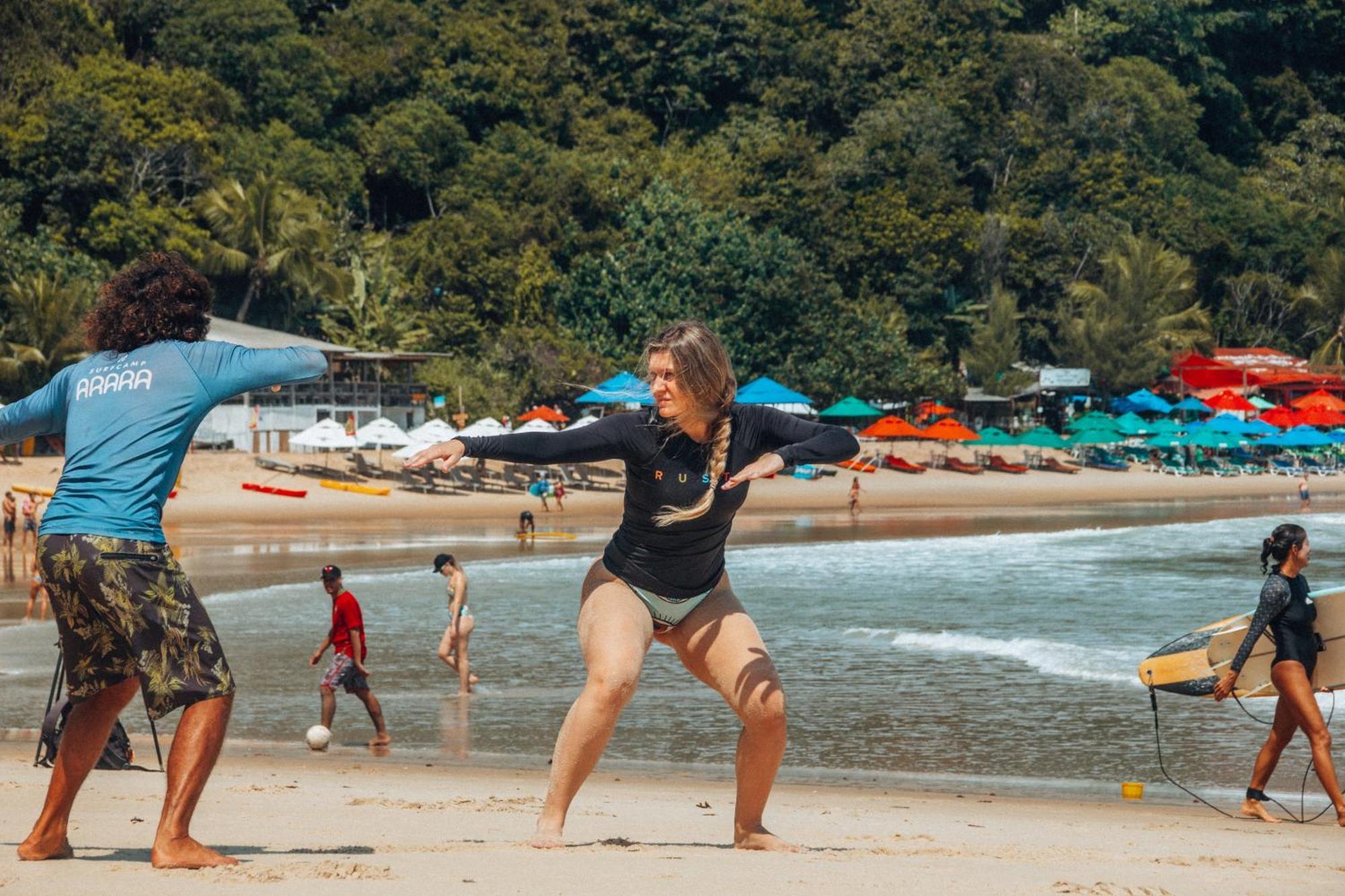 Surfcamp Arara Praia de Pipa Exterior foto